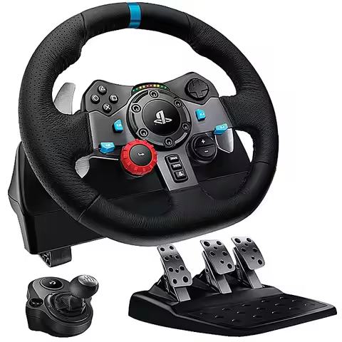 For PS5 game controller Logitech for G29 Driving Force Game Steering Wheel Volante for PS5/PS4/PS3 a
