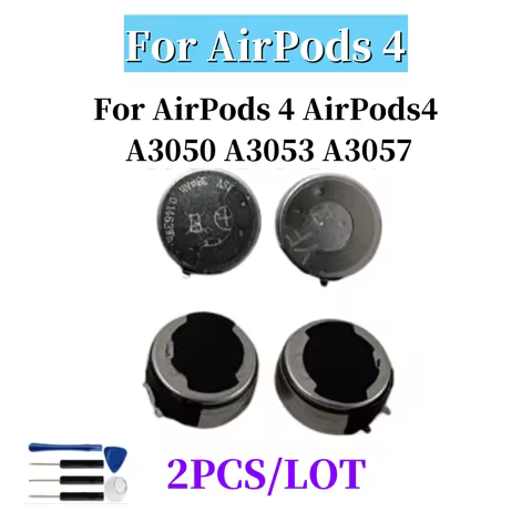 2PCS New RechargeaЫe Battery Suitable For AirPods 4 AirPods4 A3050 A3053 A3057 Bluetooth Headset Bui