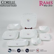 Original corelle shadow Iris 21 pcs set 4 org makan
