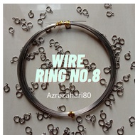 Wire Stainless Steel Hard 304 Dawai Ring 8