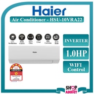Haier R32 5-STAR Inverter Air-conditioner UV COOL SMART Inverter Aircond HSU-10VRA/13VRA 1.0HP 1.5HP Penghawa Dingin
