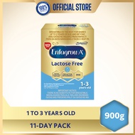 Enfagrow A+ Three Lactose Free 900g Milk Supplement Powder for Children 1-3 Years Old with Lactose I
