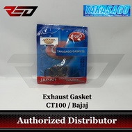 Exhaust Gasket Takasago CT100 - Bajaj / HD3 / Mio - Nouvo / TMX / XRM - CB110 - CB125