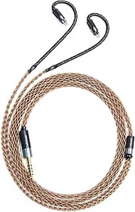 GUCraftsman 0.78mm 2Pin 6N Single Crystal Copper Balance Earphone Upgrade Cable for Oriolus Audeze i
