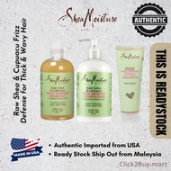 Shea Moisture Frizz Shampoo / Frizz Conditioner Curly Wavy Hair Shampoo