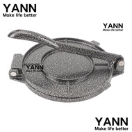 YANN Tortilla Press, Aluminium Alloy 6.3 Inch Dough Press, Kitchen Tools Non Stick Surface Heavy Dut