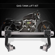 ชุดอุปกรณ์ยกถังแก๊สรถจักรยานยนต์สำหรับ Harley Sportster XL 883 1200 48 72 1995-up