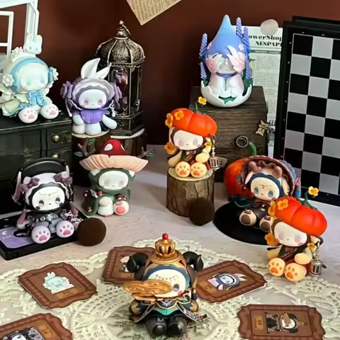 Lucky EMMA Secret Forest Seeking Fragrance Series Blind Box Mystery Box Toys Emma Anime Figures Coll