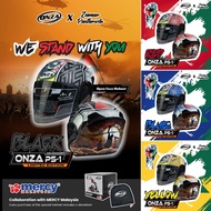 ONZA HELMET MALAYSIA X ZAMEER PENTBRUSH  - ONZA HELMET WITH TINTED VISOR PS1  (SIRIM APPROVED)
