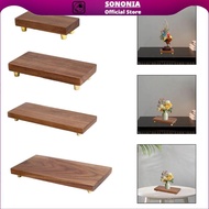 [SONONIA] Display Stand for Teapot Wooden Base Riser for Vases And Statues in Cafe