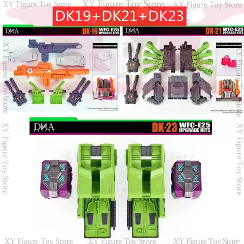 (IN STOCK) DNA Design DK-19 DK-21 DK-23 Upgrade Kit Accessory Pack for WFC Anime E25 Scorponok Model