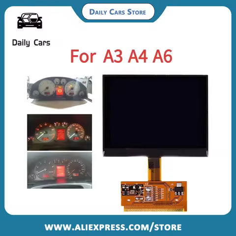 Instrument Cluster LCD Display Screen for A4 B5 1995 2001 & For A6 C5 1997 2004 Replacement Part wit