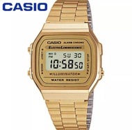 COM Shop/CASIO มิเตอร์ไฟฟ้าดิจิตอลรุ่น A168WG-9WDF (ของแท้ 100% ประกัน CMG)