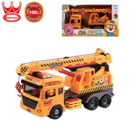 Pororo Powerful Crane Truck โพโรโระ กับรถบรรทุกเครนยกลากทรงพลัง ของเล่นเด็ก รถลาก รถเด็กเล่น PRL729