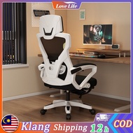 Kerusi Gaming chair Ergonomic chair Adjustable office chair ergonomic Reclining kerusi office Rotati