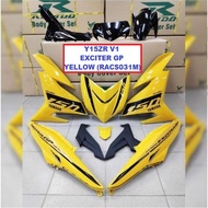 Cover Set Rapido Y15ZR V1 V2 Yamaha Exciter GP Blue Yellow Ysuku Accessories Motor Y15 ExciterGP Yellow Blue Color Y15ZR