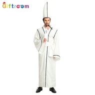 0113-YWWZ Halloween Fancy Dress Party Cosplay Makeup Costume New White Fickle Demon Game Uniform Fun