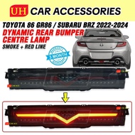 TOYOTA 86 GR86 / SUBARU BRZ 2022 - 2024 DYNAMIC REAR BUMPER CENTRE LAMP