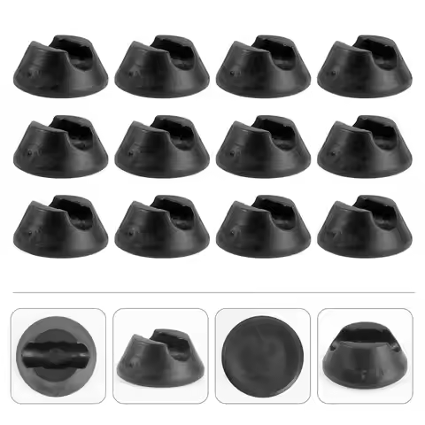 12pcs Table Feet Covers Non-skid Chair Feet Caps Hairpin Chair Foot Pads for Chair Table