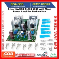 Quality NAMEC C1000 1000 watt Mono Power Amplifier Driver