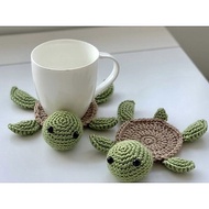 Lovely turtle coaster