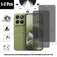 1-2 Pcs Moto G67 Privacy Tempered Glass Anti-Spy Screen Protector For Motorola G47 G06 G56 G75 G35 G