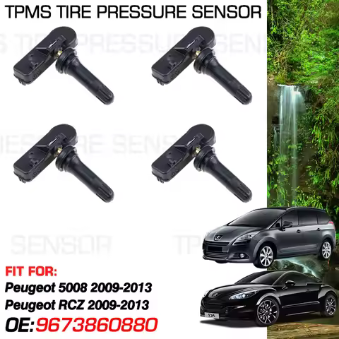 433MHz Car Tire Pressure Monitoring Sensor For Peugeot 5008 2009-2013 2012 2011 2010 Peugeot RCZ 200