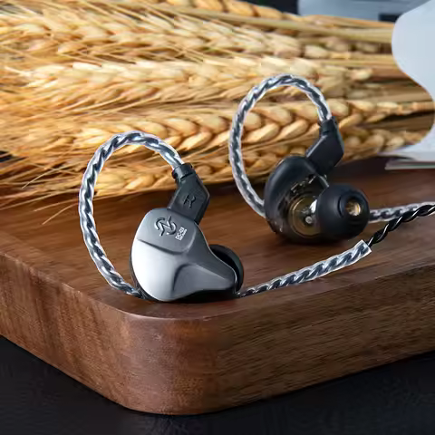 CCZ Sonata DC03 10mm Magnetic Driver DD IEM Earphones PET Diaphragm Zinc Alloy Housing Noise Cancell