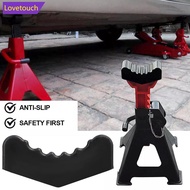LOVETOUCH Universal 2Pcs Car Rubber Slotted Lift Jack Stand Pad Floor Adapter Pads Lifting Frame Saf