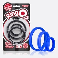 Screaming O RingO Pro X3 True Silicone Cock Ring Set (2 Colours Available)