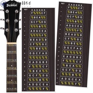 CORDELL Guitar Fretboard Note Sticker, Portable Tone Guitar Fingerboard Sticker, Folk Scales Lightwe
