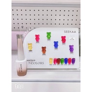 SEEKAA L28 jelly gummy bear gel 7color 1btl 15 ml free color chart seekaagel gel color