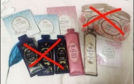 [全新] Sabon sample: body lotion, 2 in 1 Face Polisher, Scalp Scrub, Rose Soft Cream
