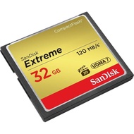 Extreme 32GB CompactFlash Memory Card UDMA 7 Speed Up To 120MB/s 2-Pack SanDisk Extreme 32GB Compact