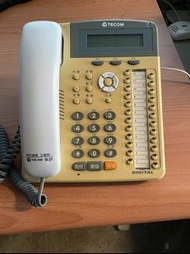 【尚典中古家具】TECOM 東訊 顯示型數位話機 中古 二手 辦公用品 通訊用品 總機 分機