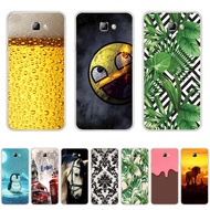 A17-Splendid theme soft CPU Silicone Printing Anti-fall Back CoverIphone For Samsung Galaxy j4 core 2018/j5 prime/j7 prime/j7 prime2/j7 prime 2018