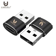 [PRO777 LUCLELI] OTG USB 3.1 USB A Male to Type C Female Adapter Converter Connector