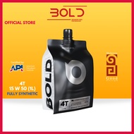 BOLD 4T 15w50 Fully Synthetic MA2 / SN Motorcycle Engine Oil Minyak Hitam Pelincir Motor Motosikal 1