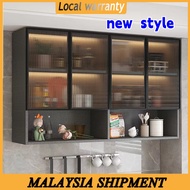 IKEA Kitchen Cabinet Aluminium wall cabinet kitchen Balcony Hanging Cabinet Kabinet Dapur Gantung ka