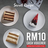 Secret Recipe - RM10 Cash Voucher [Selected Outlets Only] [F&B eCoupon] [In App Purchase Only]