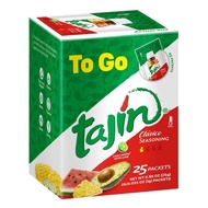(25 Pack) Tajin Clasico Chili Lime Seasoning To Go Packets, 0.035 oz
