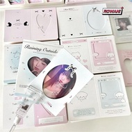 ROWAN1 6pcs/30pcs Photocard Holder, Hollow