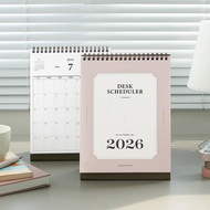 2026 KOREA CALENDAR — ICONIC Desk Scheduler Calendar