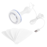 LU Portable Camping Fan Mini USB Tent Fan for Camping Celling Fan Outdoor Gazebo Fan Canopy Hanging 