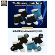 1 Set Men's Trunk / Boxers POLO Xchange 8 pieces 7 days a week one day