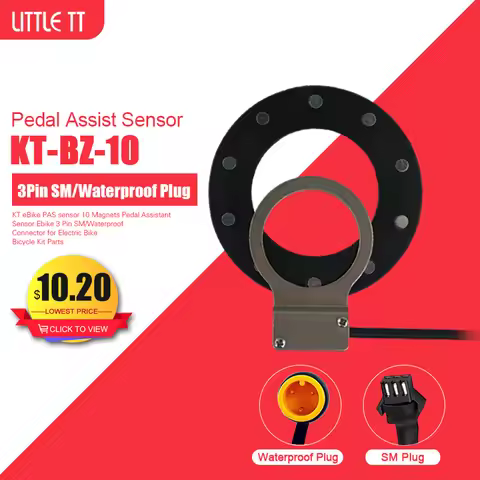 Electric Bike PAS Sensor KT-BZ10C eBike Pedal Assistant Sensor Ebike PAS Waterproof Plug For Ebike C