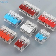 Cool3C 1PC Mini Qui Cable Splicing Connectors Lever Electrical Wire Connector 2/3/4/5Pinpact Conduct