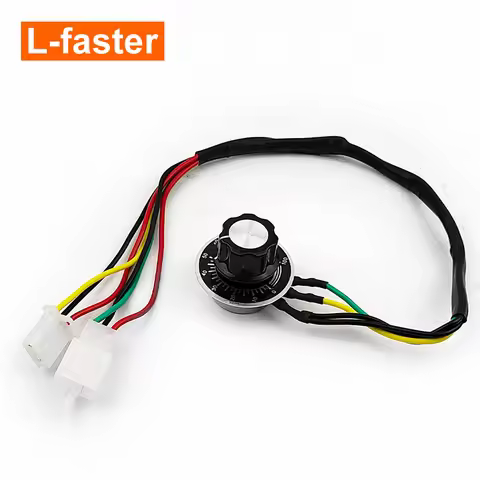 L-faster Customized Potentiometer Throttle adjustment Button Rotary Knob Speed Limiter For Electric 