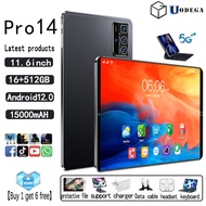 [Buy One Get Six Free] 2023 UODEGA New Pro14 11.6 inch Tablet 15000mAh RAM16G+512GB Support SIM Card WiFi Android 12.0