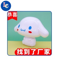 Cute plastic CINNAMON DOG decorates cakes, long-eared dog decorates birthday cakes